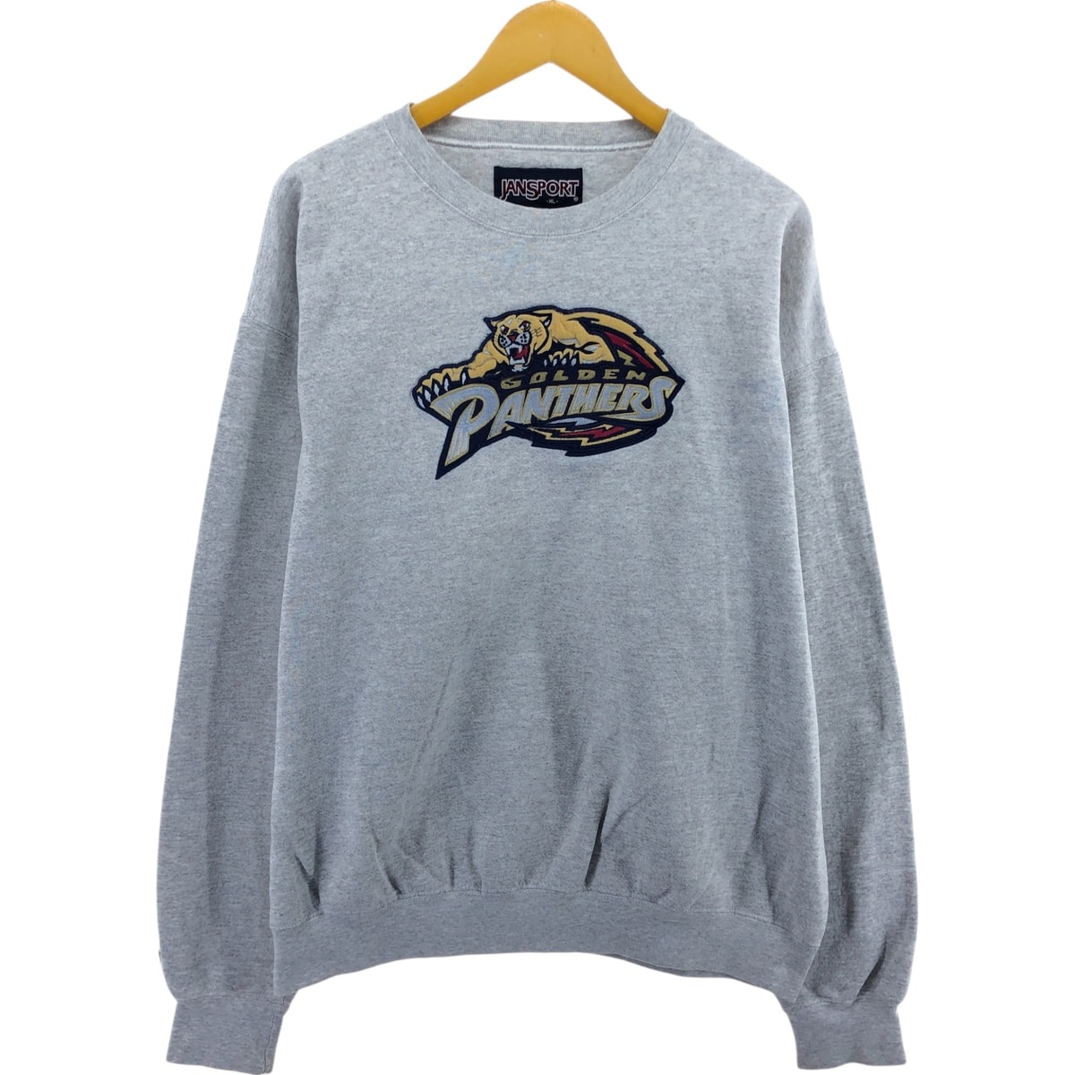 古着 ジャンスポーツ JANSPORT NHL FLORIDA PANTHERS フロリダパンサーズ スウェットシャツ トレーナー メンズXL相当/eaa501490
