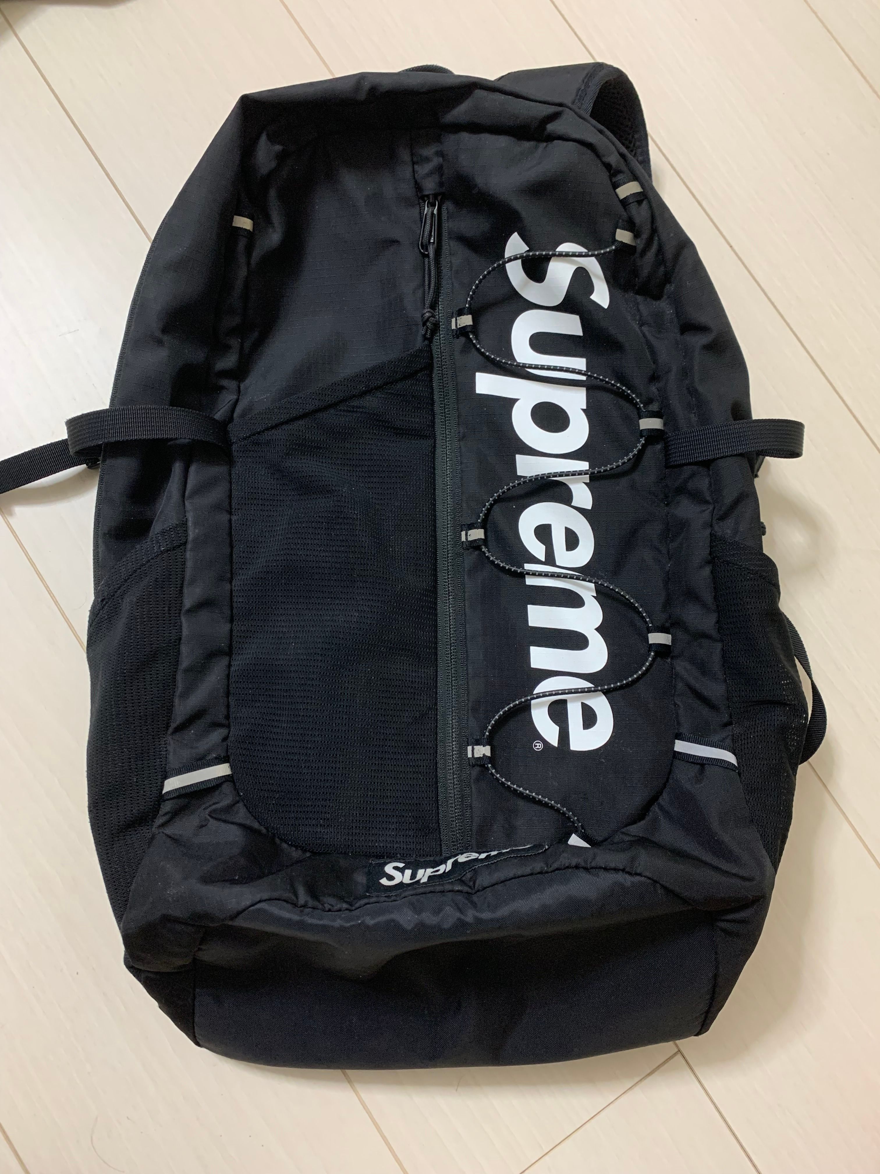 Supreme 2017SS Backpack "Black"