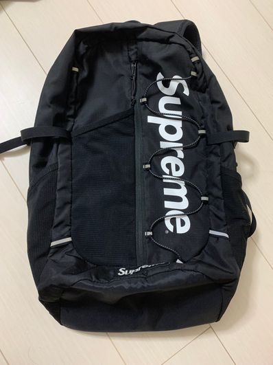 Supreme 2017SS Backpack "Black"