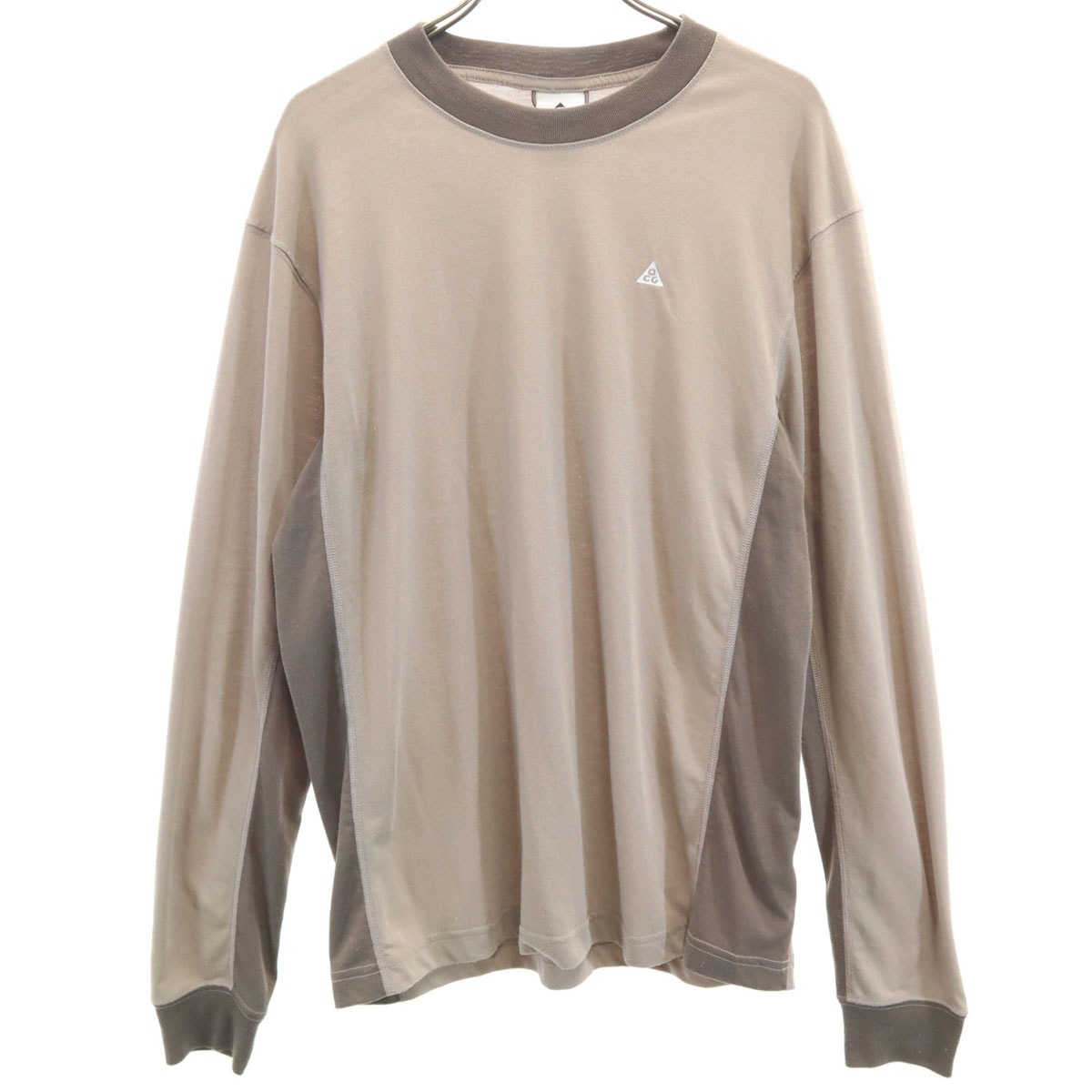 NIKE ACG ナイキ エーシージー 長袖 Tシャツ M ブラウン系 ロンT