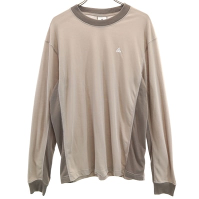 NIKE ACG ナイキ エーシージー 長袖 Tシャツ M ブラウン系 ロンT