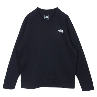 THE NORTH FACE ノースフェイス NT62386 TECH AIR SWEAT CREW テック エア スウェット クルー ブラック系 L【中古】