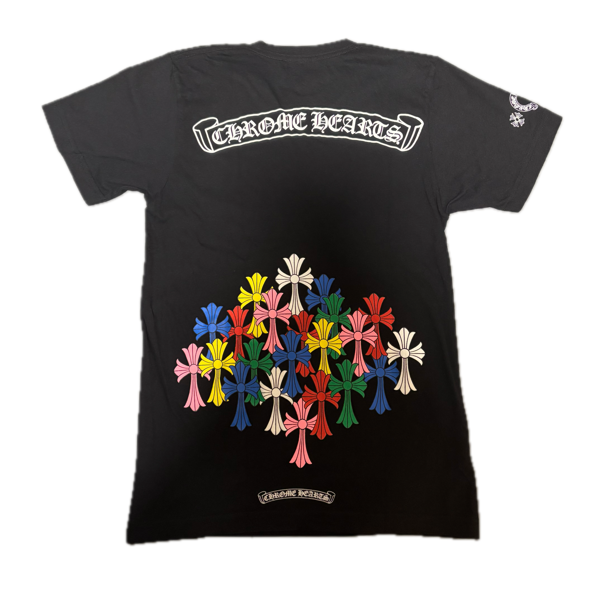 Chrome Hearts Cemetery Cross T-Shirt "Black/Multicolor"