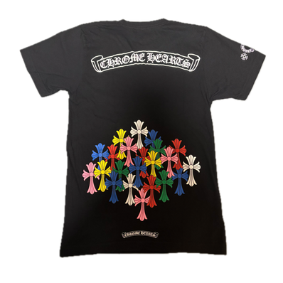 Chrome Hearts Cemetery Cross T-Shirt "Black/Multicolor"