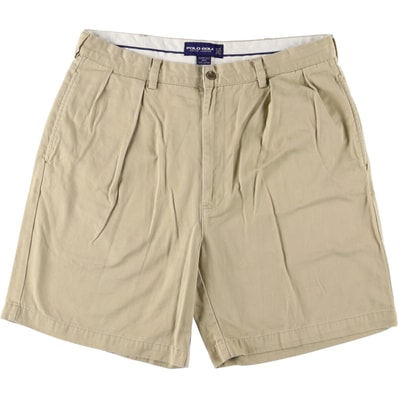 古着 ラルフローレン Ralph Lauren POLO GOLF ポロゴルフ CLASSIC GOLF SHORT ツータック チノショーツ ショートパンツ メンズw35相当/eaa417749