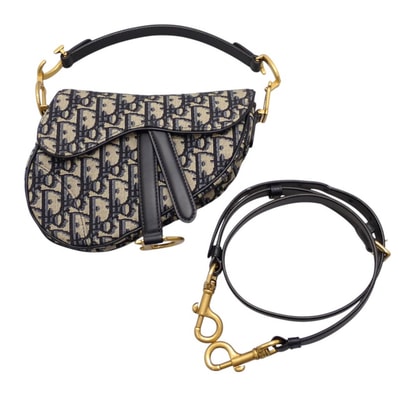 ディオール Dior サドル ミニ オブリークジャカード【中古】【Aランク】