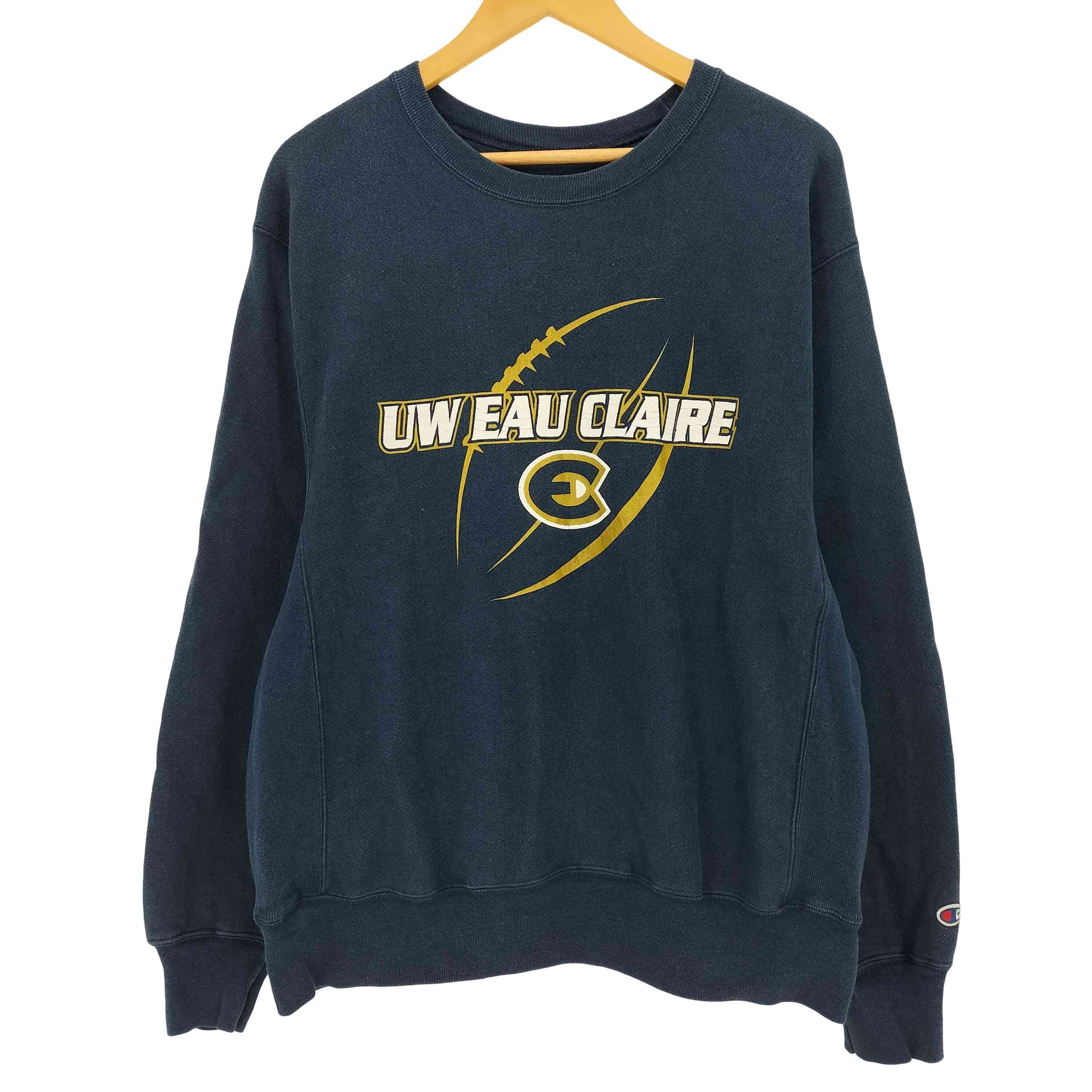 00s PREMIUM REVERSE WEAVE UW EAU CLAIRE プリント クルーネックスウェット【1141255965382】