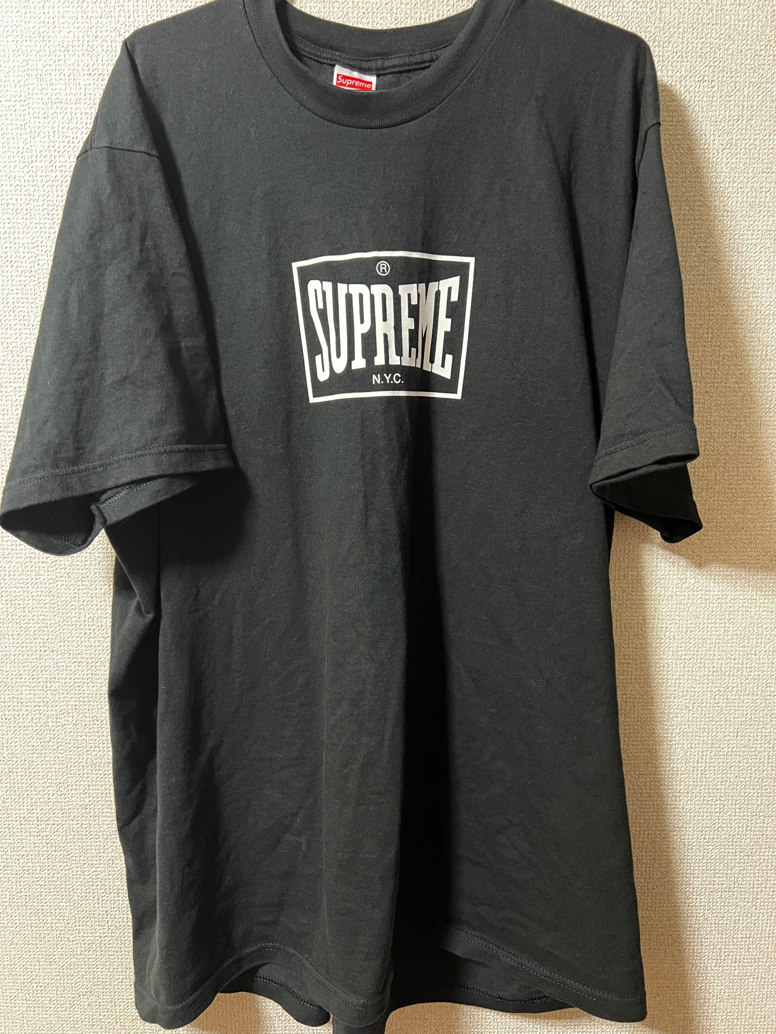 Supreme Warm Up Tee "Black"