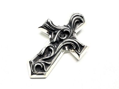 クロムハーツ バルカンクロス ペンダント スモール SV925 ネックレス
