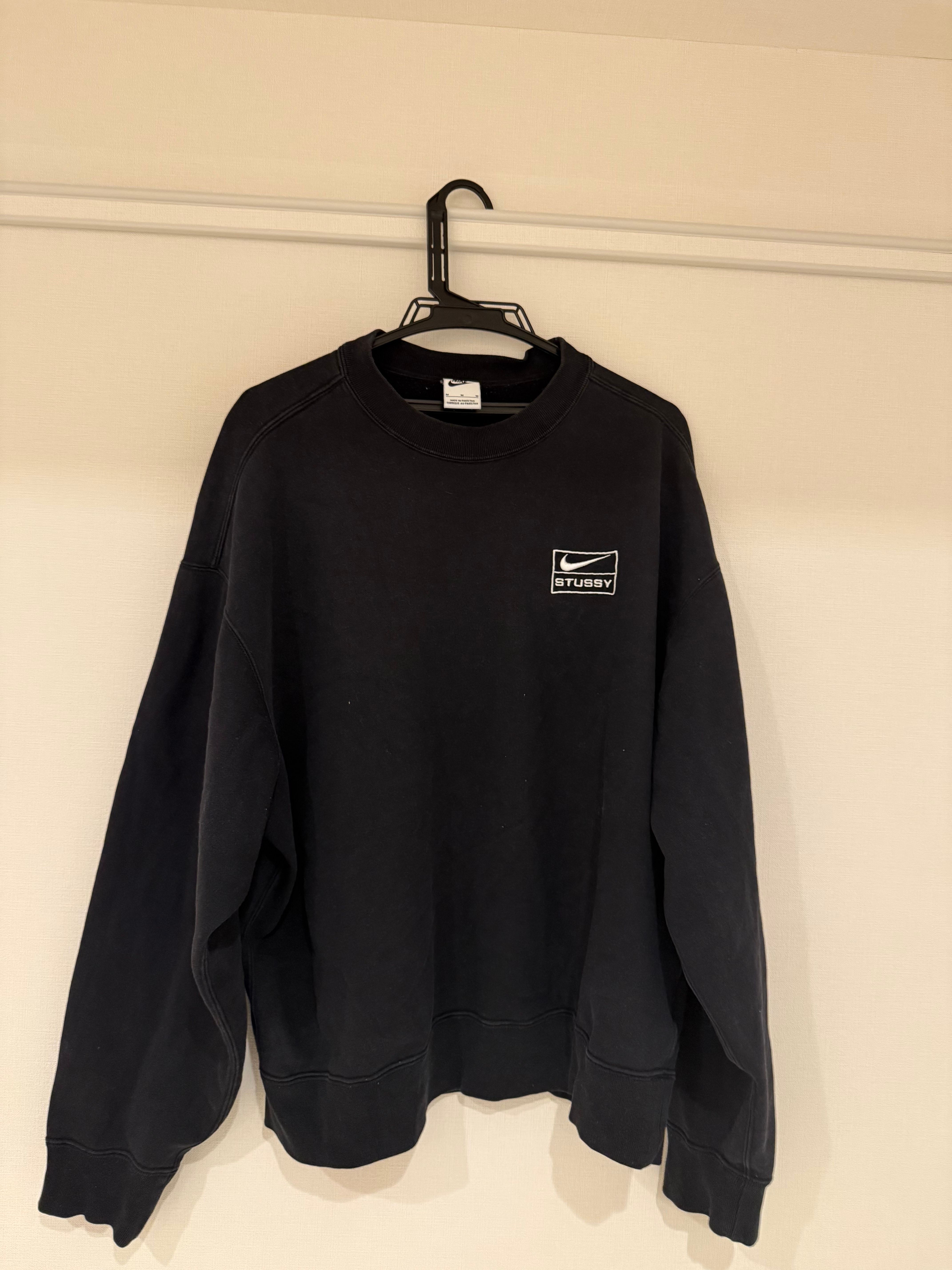 Stussy x Nike Wash Crew (US Size) "Black" DO5310-010