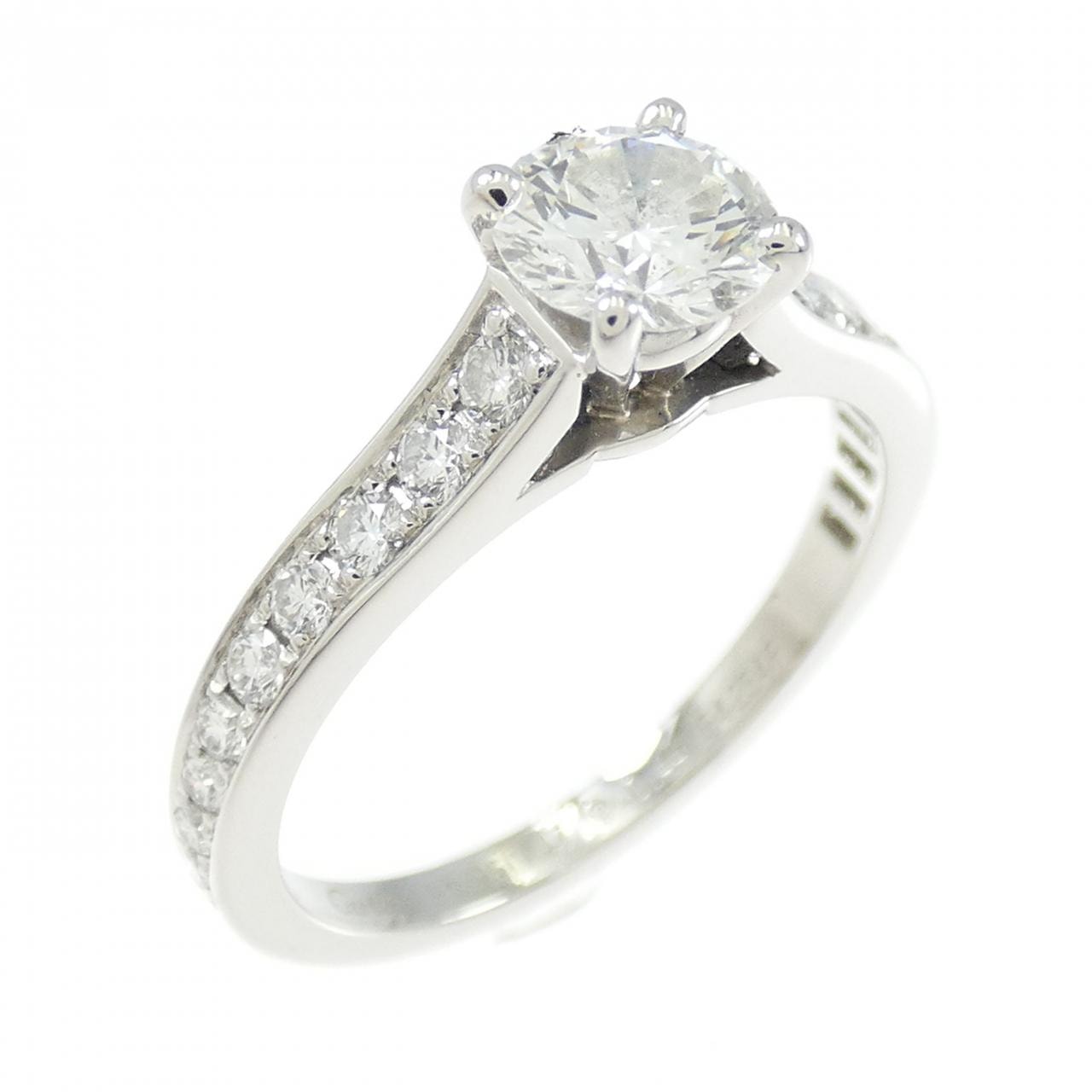 カルティエ 1895 ソリテール リング 0.44CT D VS1 EXT