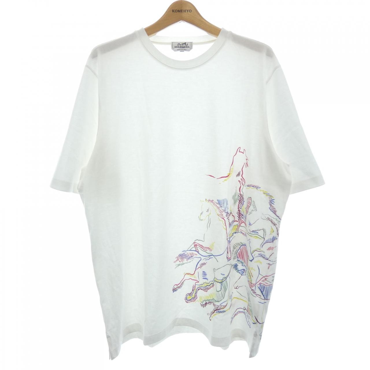 エルメス HERMES カヴァルカード *21-5757 Tシャツ