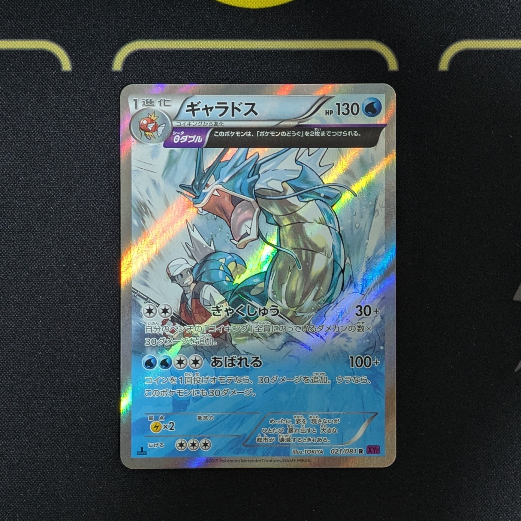 ギャラドス R :1ED [XY7 021/081](拡張パック「バンデットリング」)