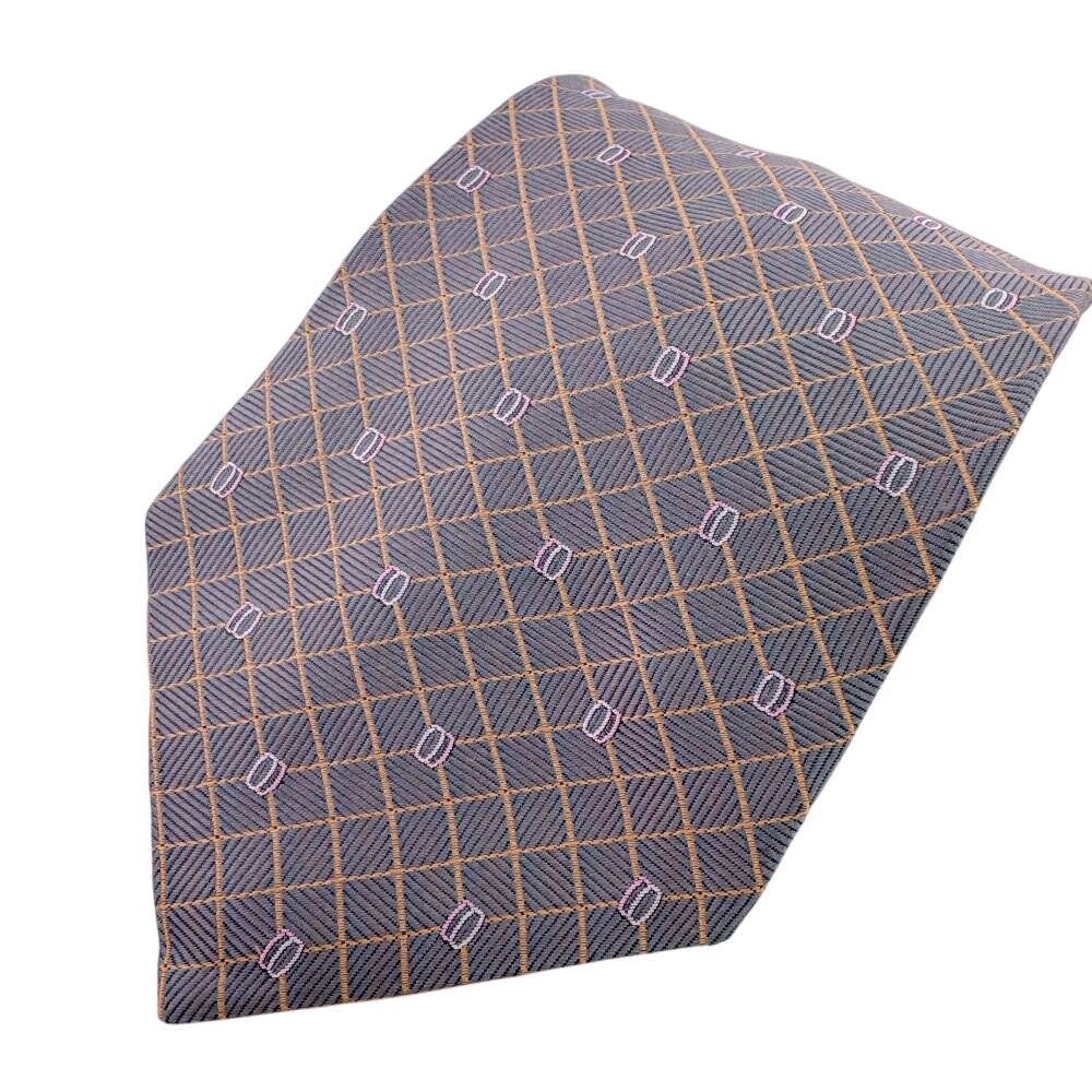 バーバリー BURBERRY ネクタイ 総柄 グレー