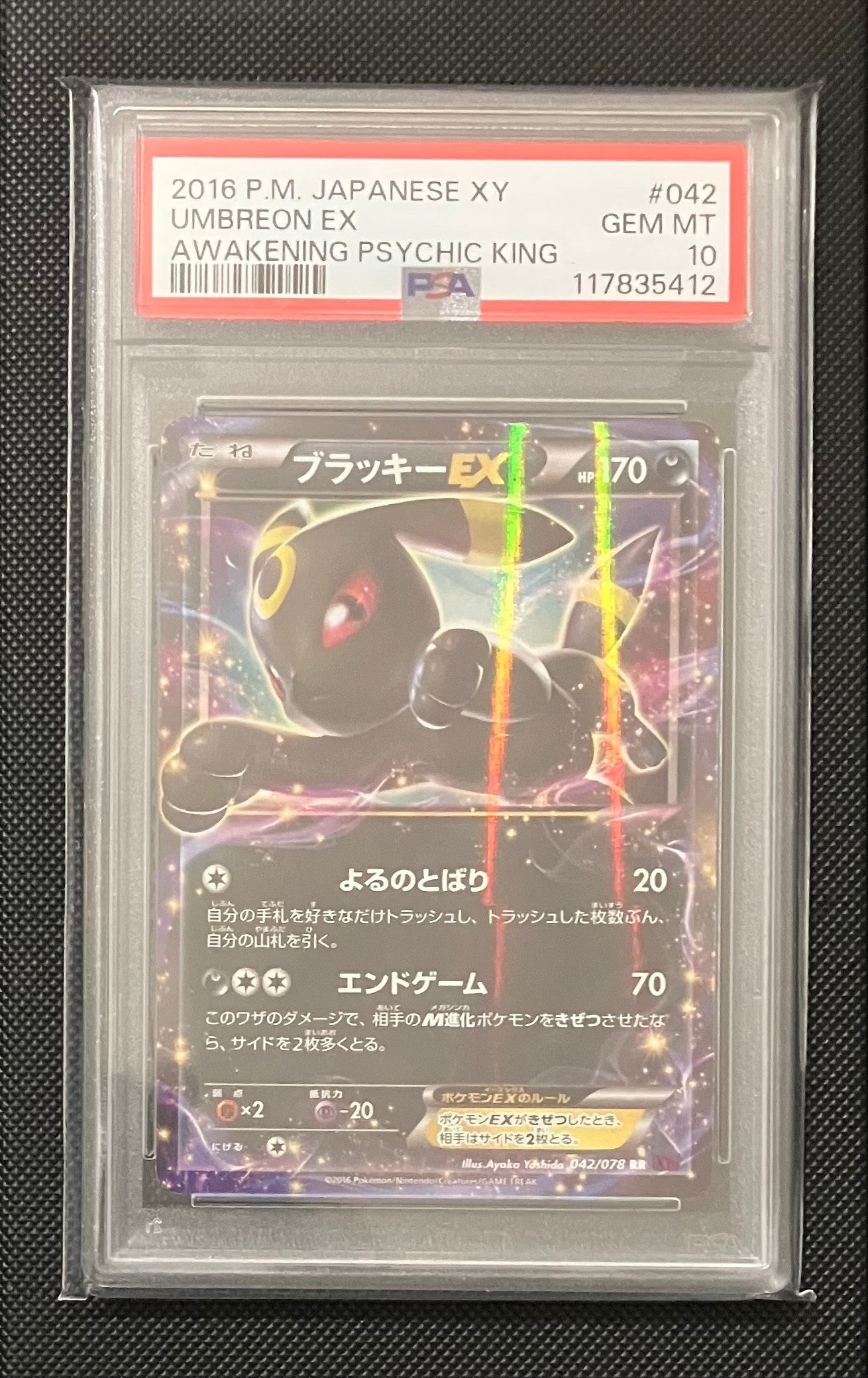 ブラッキーEX RR [XY10 042/078](拡張パック「めざめる超王」)