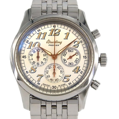 【ノーメンテナンス還元価格】ブライトリング ナビタイマープレミエ A40035 SS 自動巻