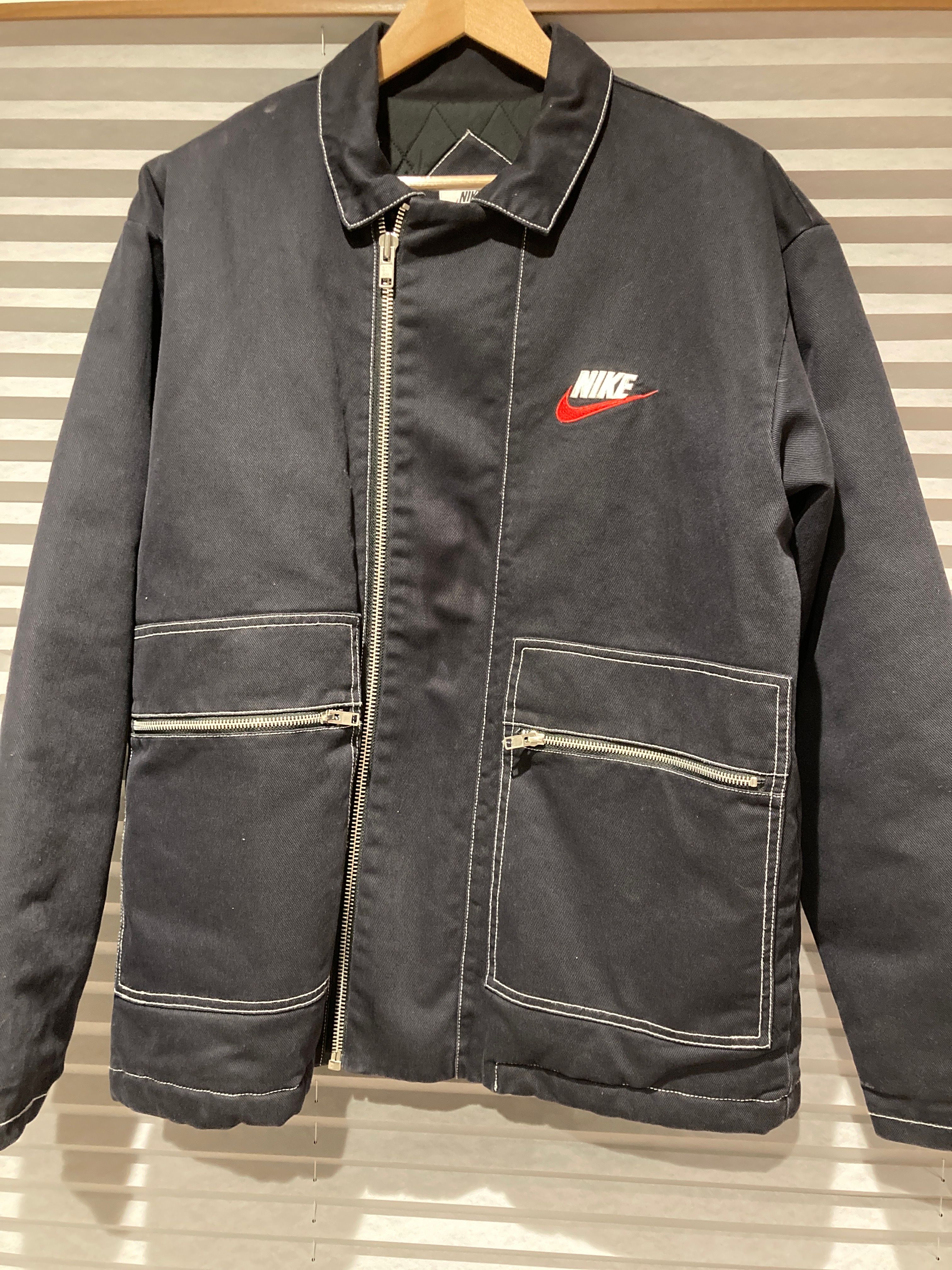 Supreme / NIKE® Double Zip Work Jacket "Black"