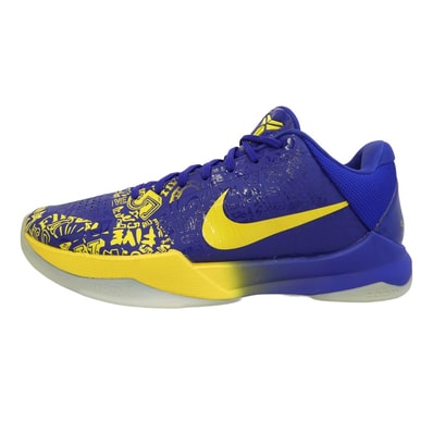 NIKE ナイキ CD4991-400 Kobe 5 Protro 5 Rings コービー5 プロトロ 5 リングス スニーカー パープル系 イエロー系 27cm【極上美品】【中古】