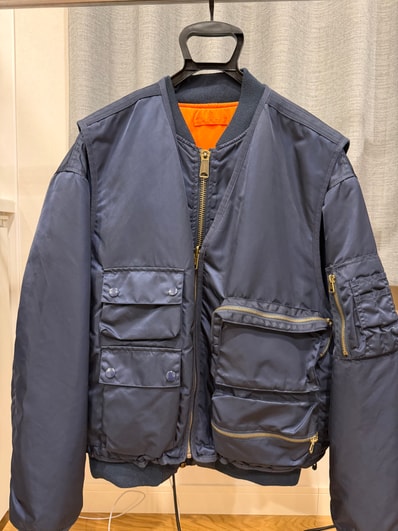 Supreme 2-in-1 MA-1 + Vest "Navy"