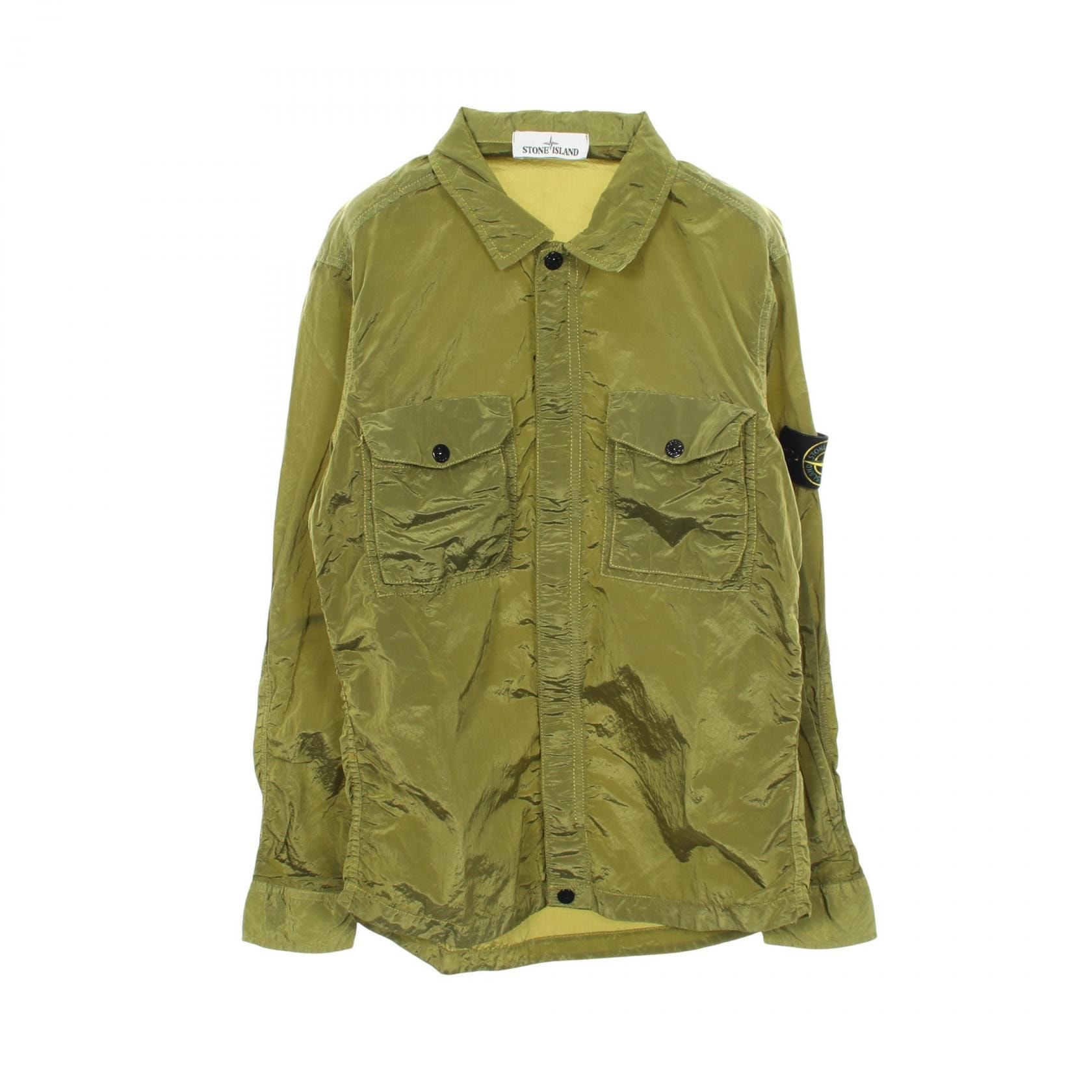 ストーンアイランド STONE ISLAND 衣料品 アウター ナイロン メンズ カーキ系 【中古】
