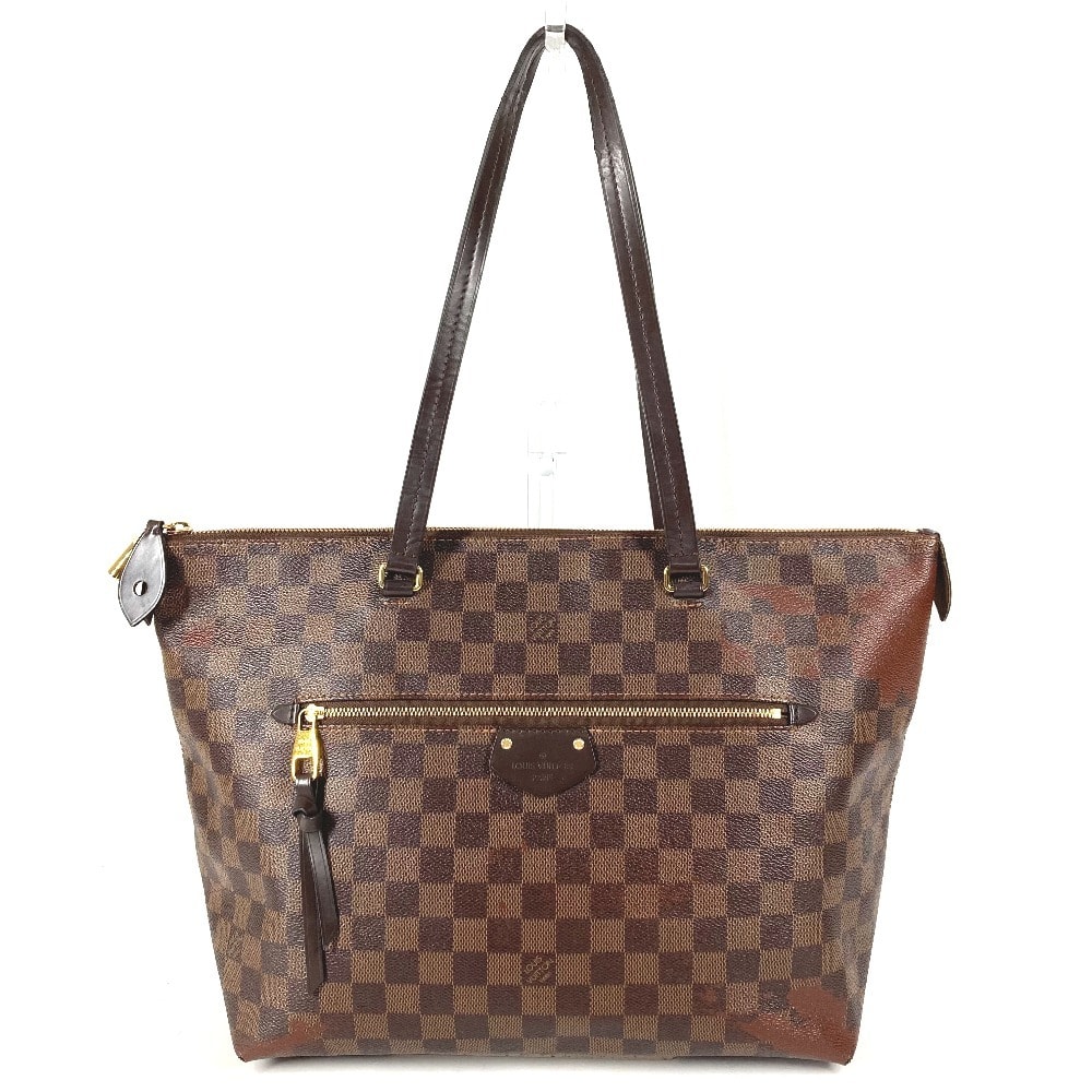 ルイヴィトン LOUIS VUITTON イエナMM 肩掛け イエナ MM N41013 ダミエ カバン ショルダーバッグ 肩掛け トートバッグ ダミエキャンバス エベヌ ブラウン