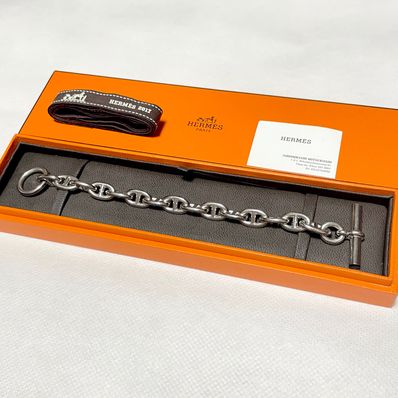Hermes Chaine D'ancre MM Bracelet "Silver"
