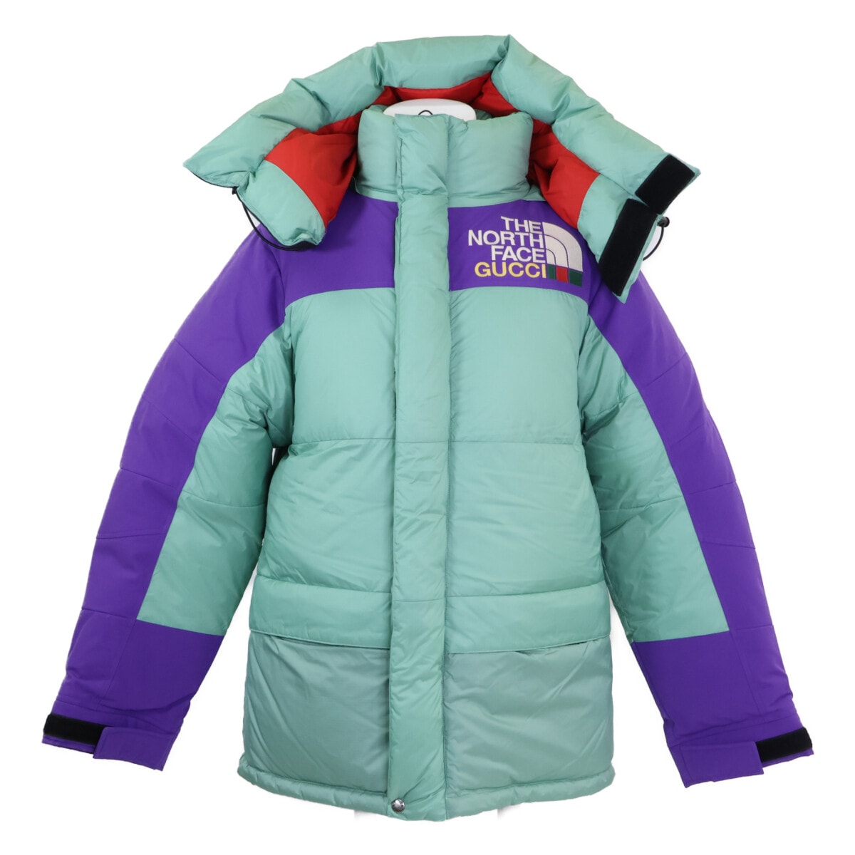 グッチ xTHE NORTH FACE ノースフェイス【新品同様】663895 フーディダウンジャケット XS