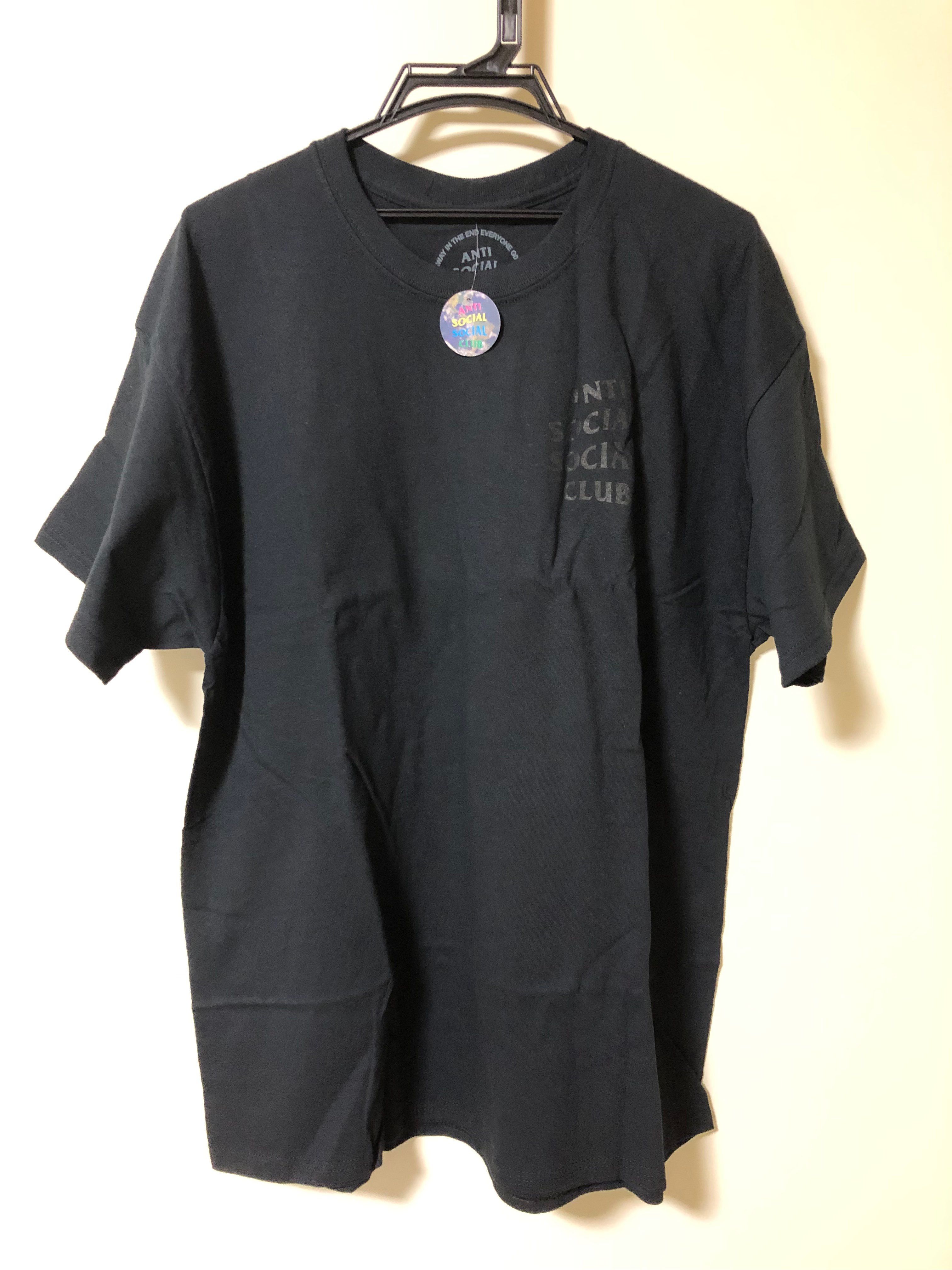 ANTI SOCIAL SOCIAL CLUB Dramatic Kkoch Tee "Black" (SS20)