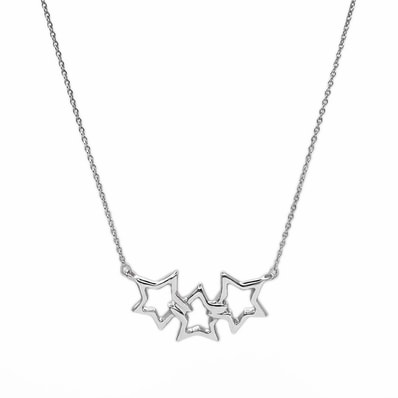 TIFFANY&Co. ティファニー トリプルスター ヴィンテージ ネックレス
ペンダント SV925 シルバー 新品仕上済 レディース
【中古】