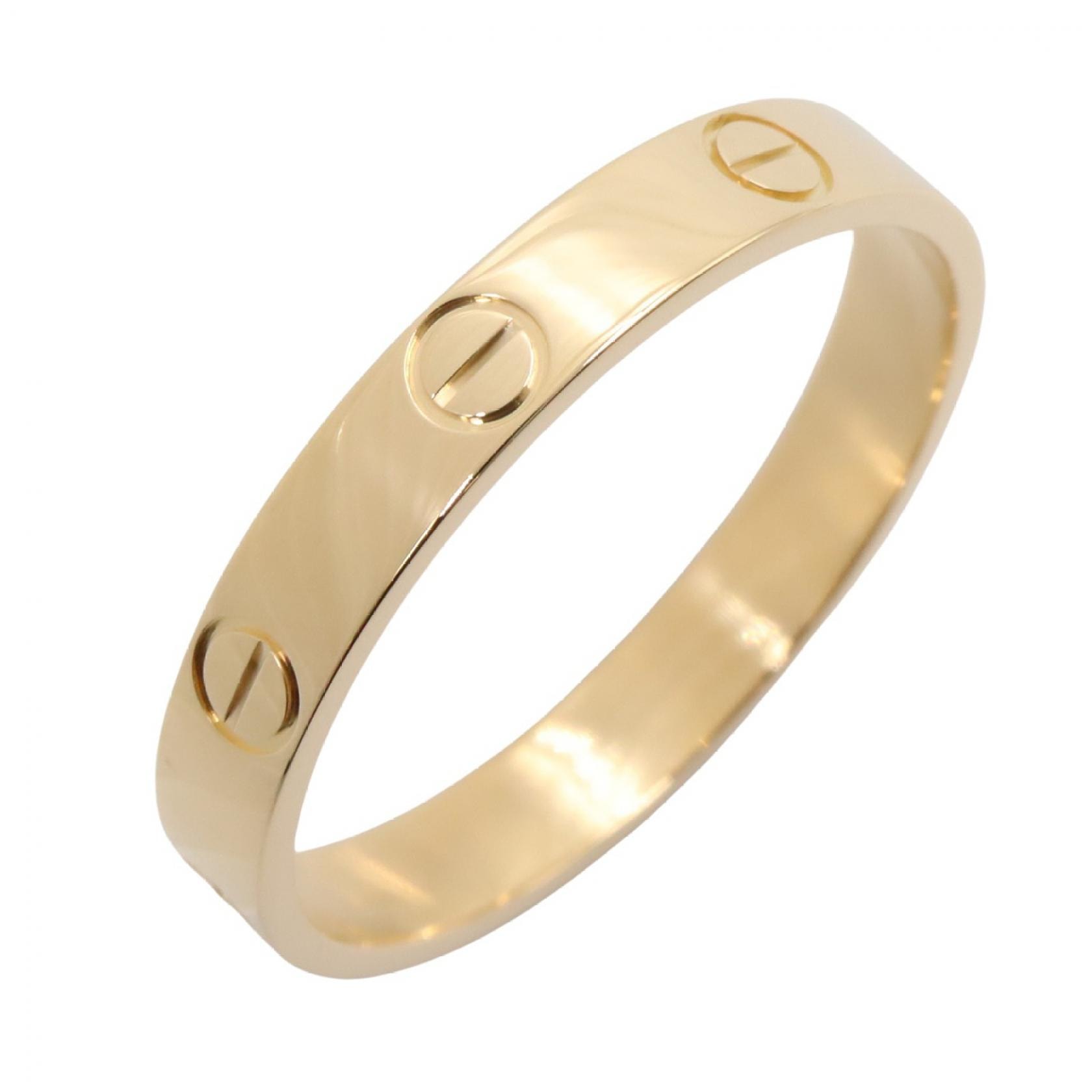 カルティエ CARTIER ミニラブリング リング・指輪 ジュエリー K18(イエローゴールド) メンズ レディース ゴールド系 B4085000 【中古】