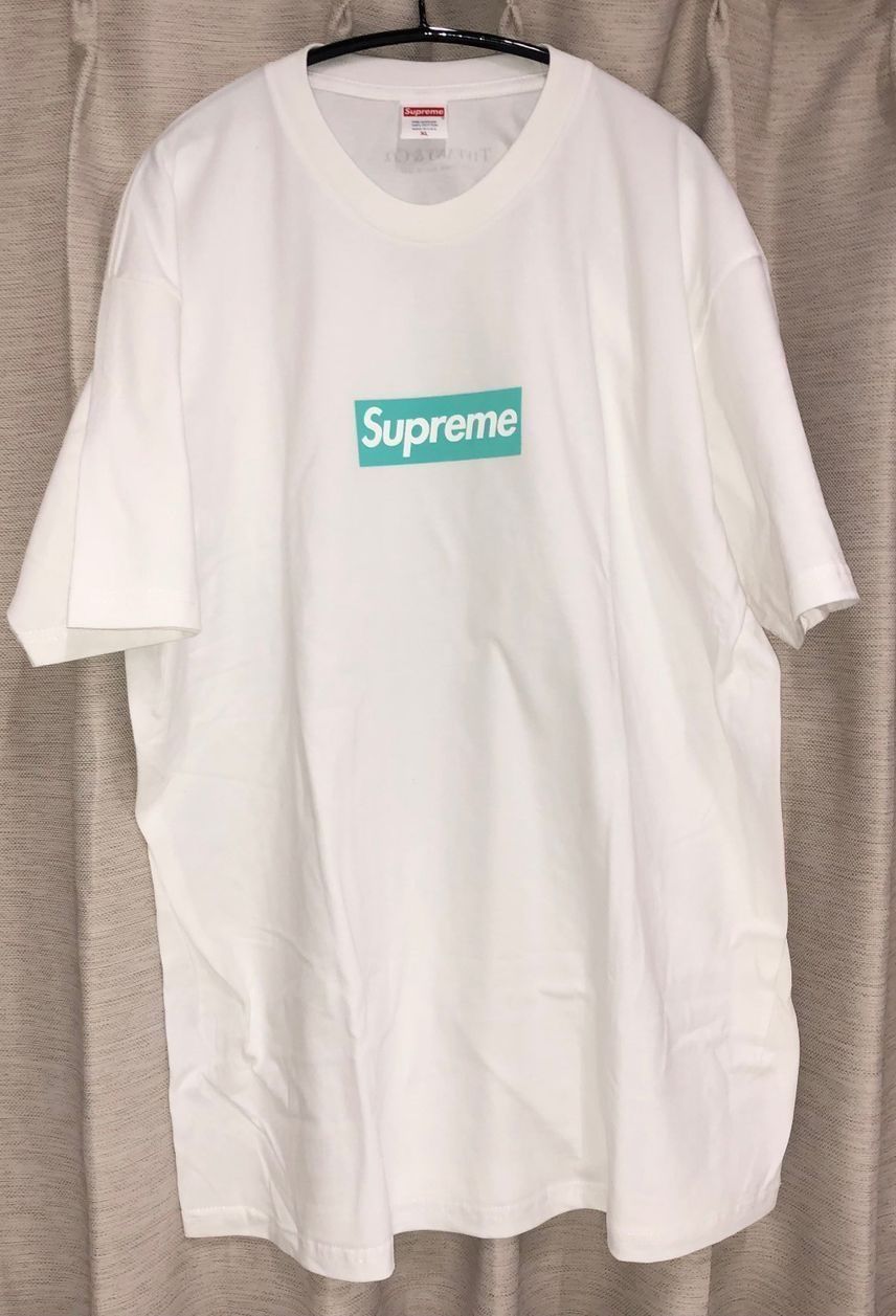 Supreme / Tiffany & Co. Box Logo Tee "White"