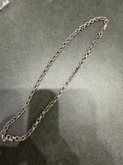 Chrome Hearts Paper Chain Necklace "Silver"