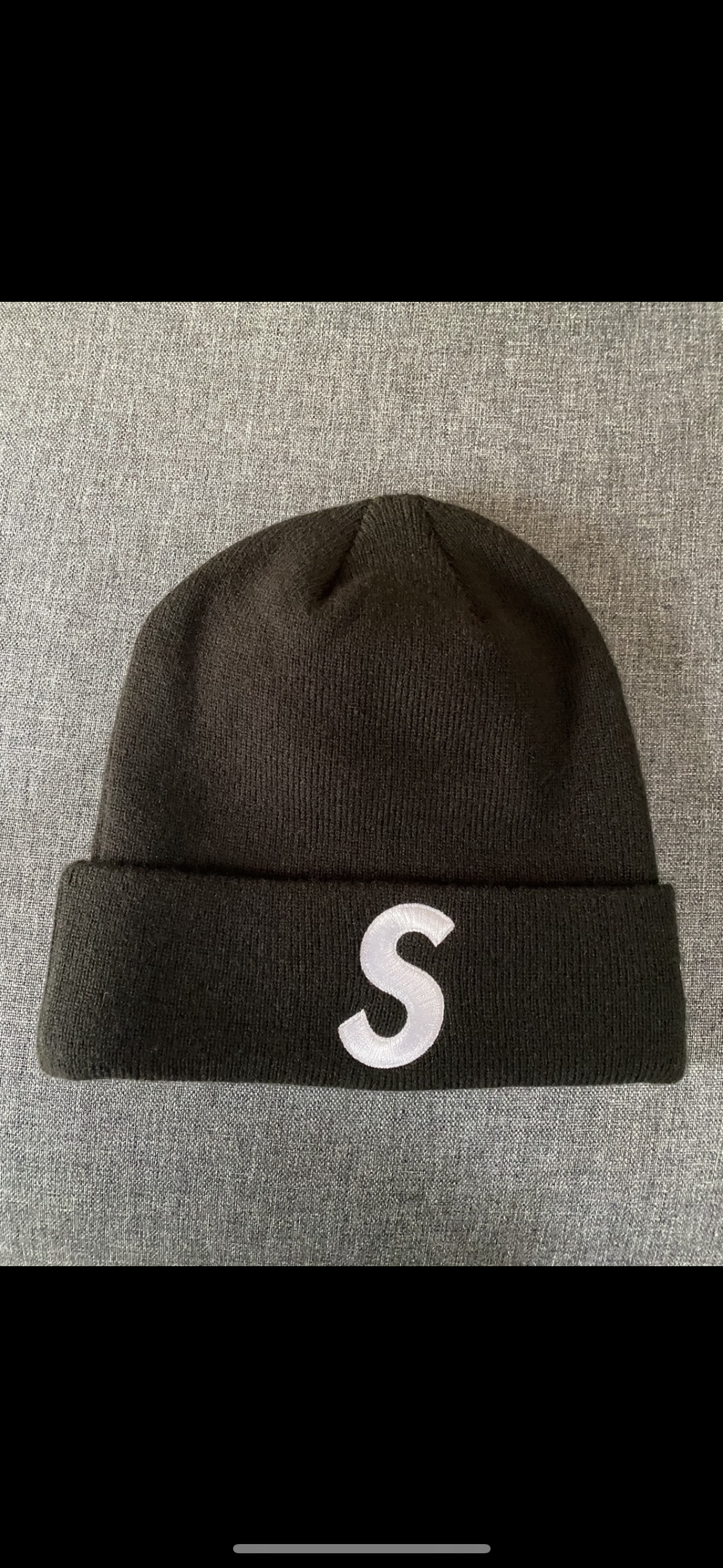 Supreme New Era S Logo Beanie "Black" (23FW)