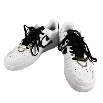 未使用品 NIKE ナイキ エアフォース1 '07プレミアム シルバーチェーンホワイト DA8571-100-25-A スニーカー レザー/ラバー ホワイト ユニセックス 25 40 7【古着】【中古】