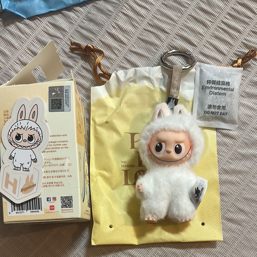 POP MART THE MONSTERS (LABUBU) Pin for Love Series-Vinyl Plush Pendant (A-M) H