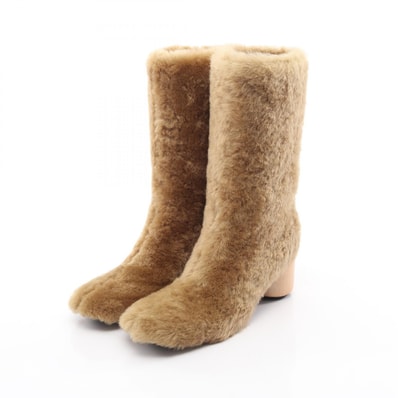 ジルサンダー JIL SANDER ブーツ 靴 ムートン レディース ベージュ系 【中古】