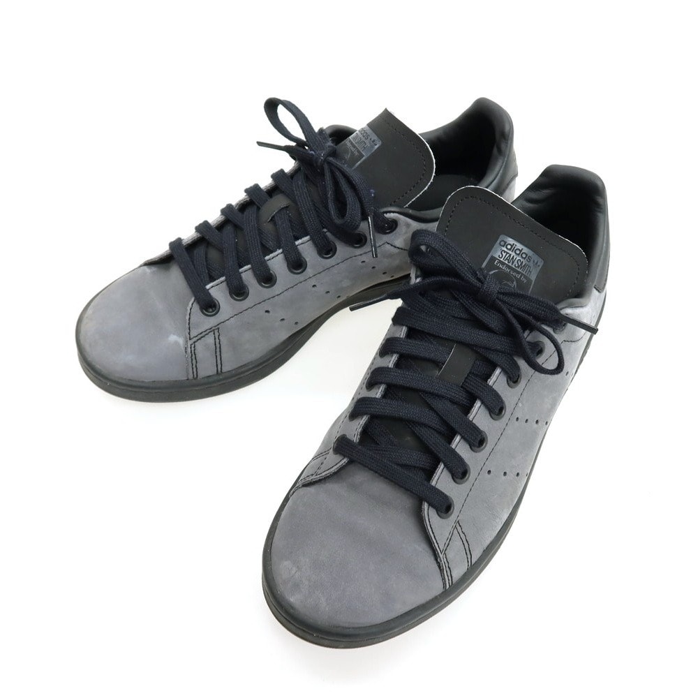 【中古】アディダス adidas STAN SMITH スウェード スニーカー ダークグレー【サイズ25.5】【メンズ】