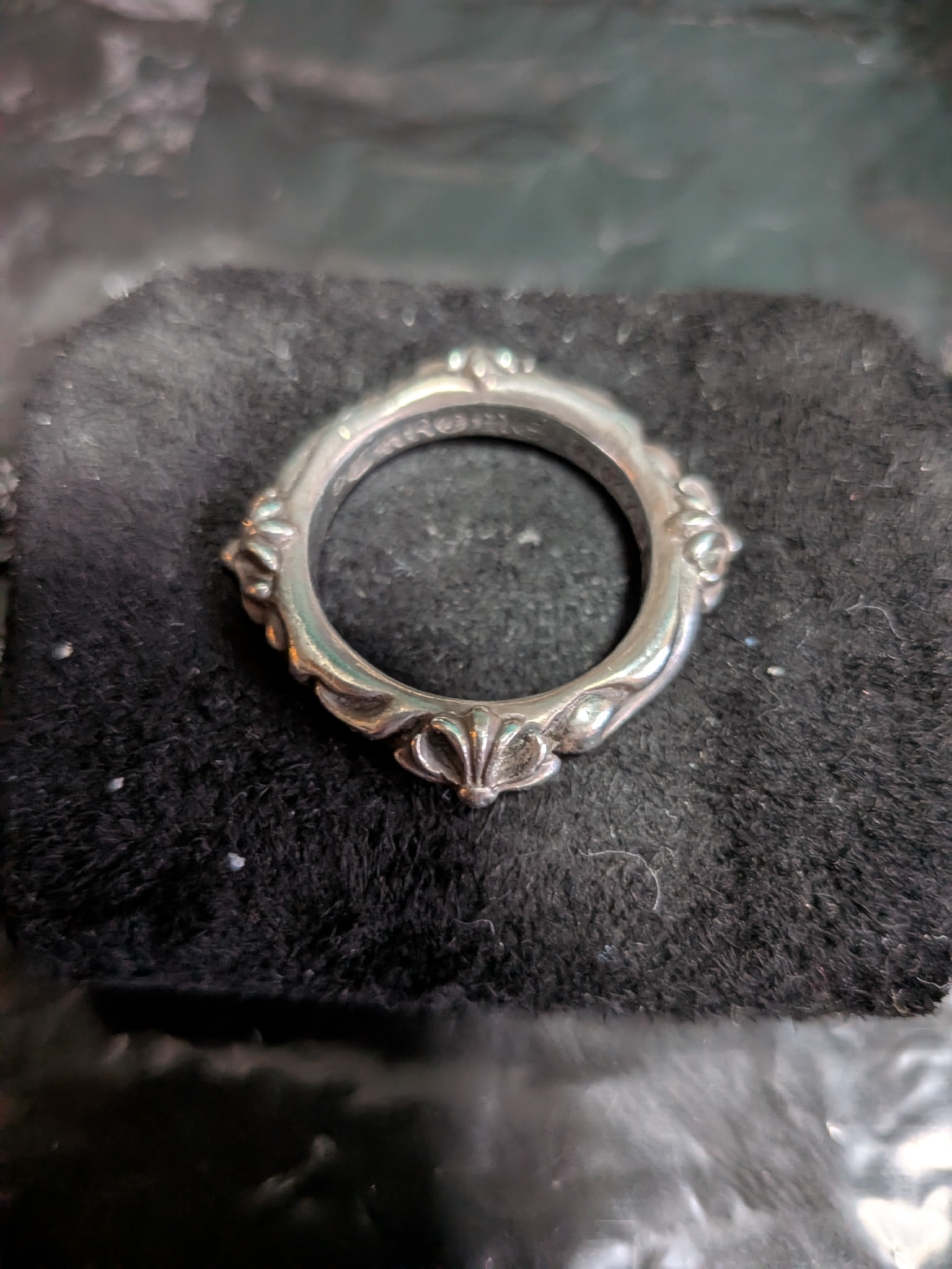 Chrome Hearts SBT Band Ring "Silver"