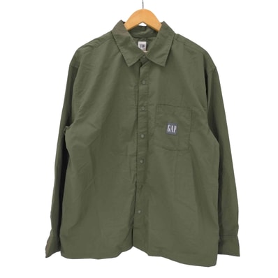 25SS LS NYLON ARMY JACKET オーバーサイズ アーミー ナイロン シャツ ジャケット【1141869428846】