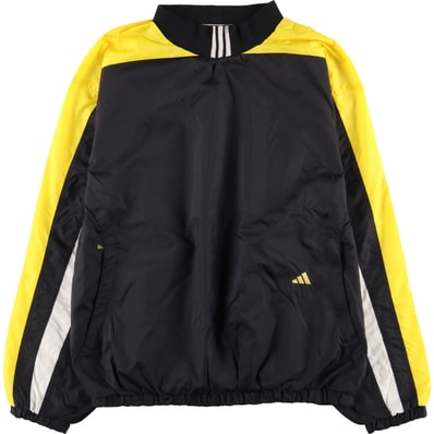古着 90年代 アディダス adidas ハイネック ナイロンプルオーバー メンズL相当 ヴィンテージ/eaa585810