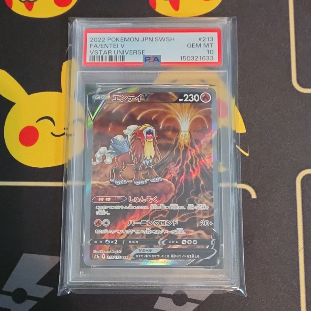 PSA10】エンテイV SAR[s12a 213/172](ハイクラスパック「VSTAR