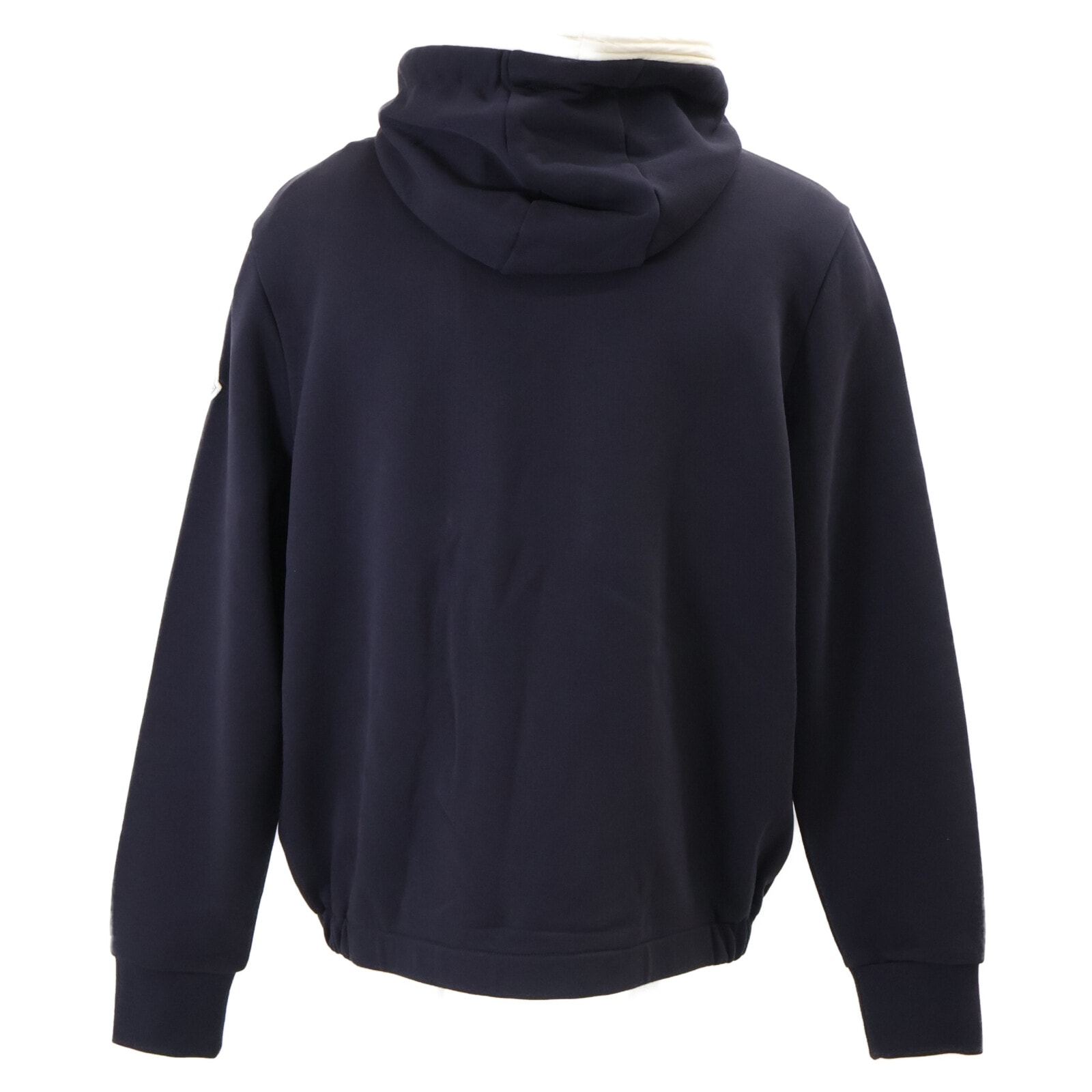 MONCLER モンクレール 【新品/25年製】L10918G00019 ZIP UP CARDIGAN Mロゴワッペン ジップアップ パーカー M A+ (新品・未使用(ワケあり))】モンクレール 【新品/25年製