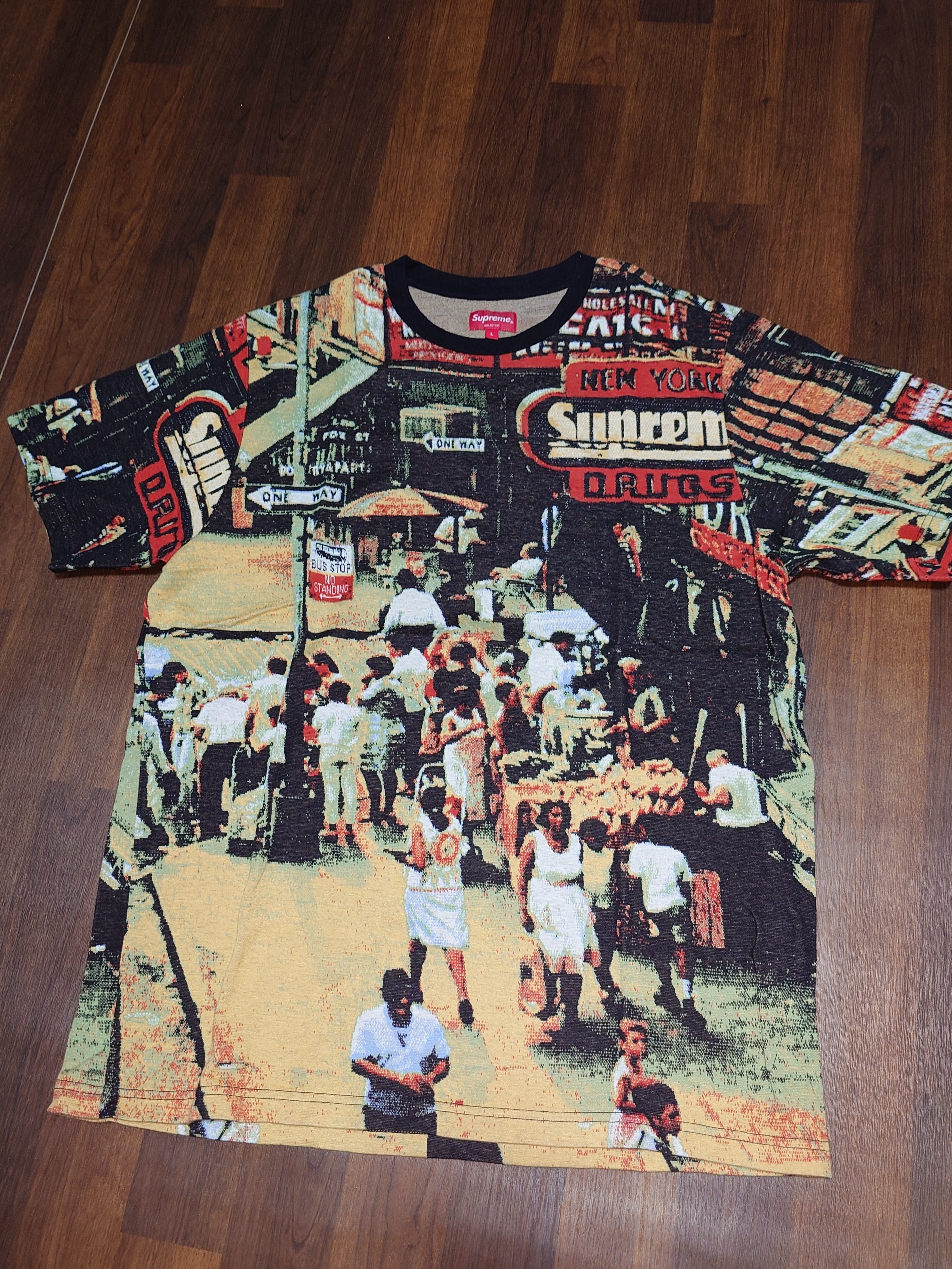 Supreme ストリートシーン ジャガードS/S Top