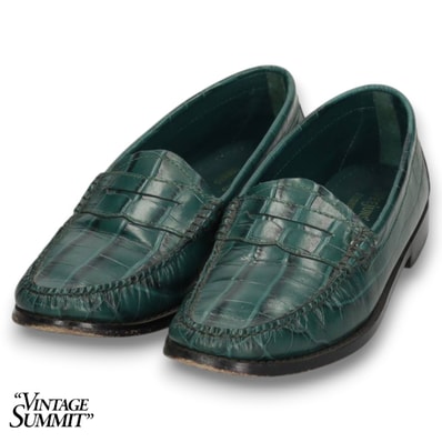 古着 ジーエイチバス G.H.Bass WEEJUNS コインローファー 75M レディース23.5cm相当/saa011680
