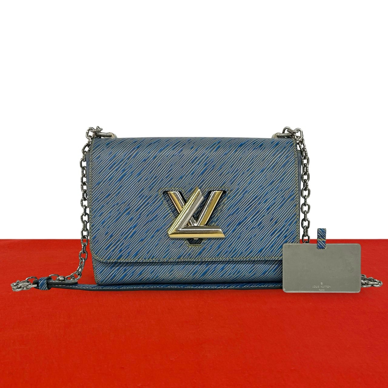 LOUIS VUITTON ルイヴィトン ツイスト MM エピデニム レザー ショルダーバッグ ブルー
18425