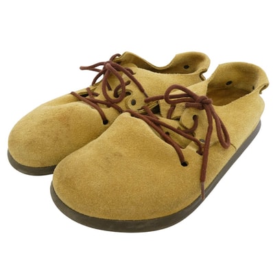 BIRKENSTOCK ビルケンシュトック Montana モンタナ スエード レザー シューズ ベージュ系 43【中古】