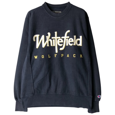 古着 00年代 チャンピオン Champion ORIGINAL REVERSE WEAVE オリジナルリバースウィーブ プリントスウェットシャツ トレーナー メンズS相当/eaa597430