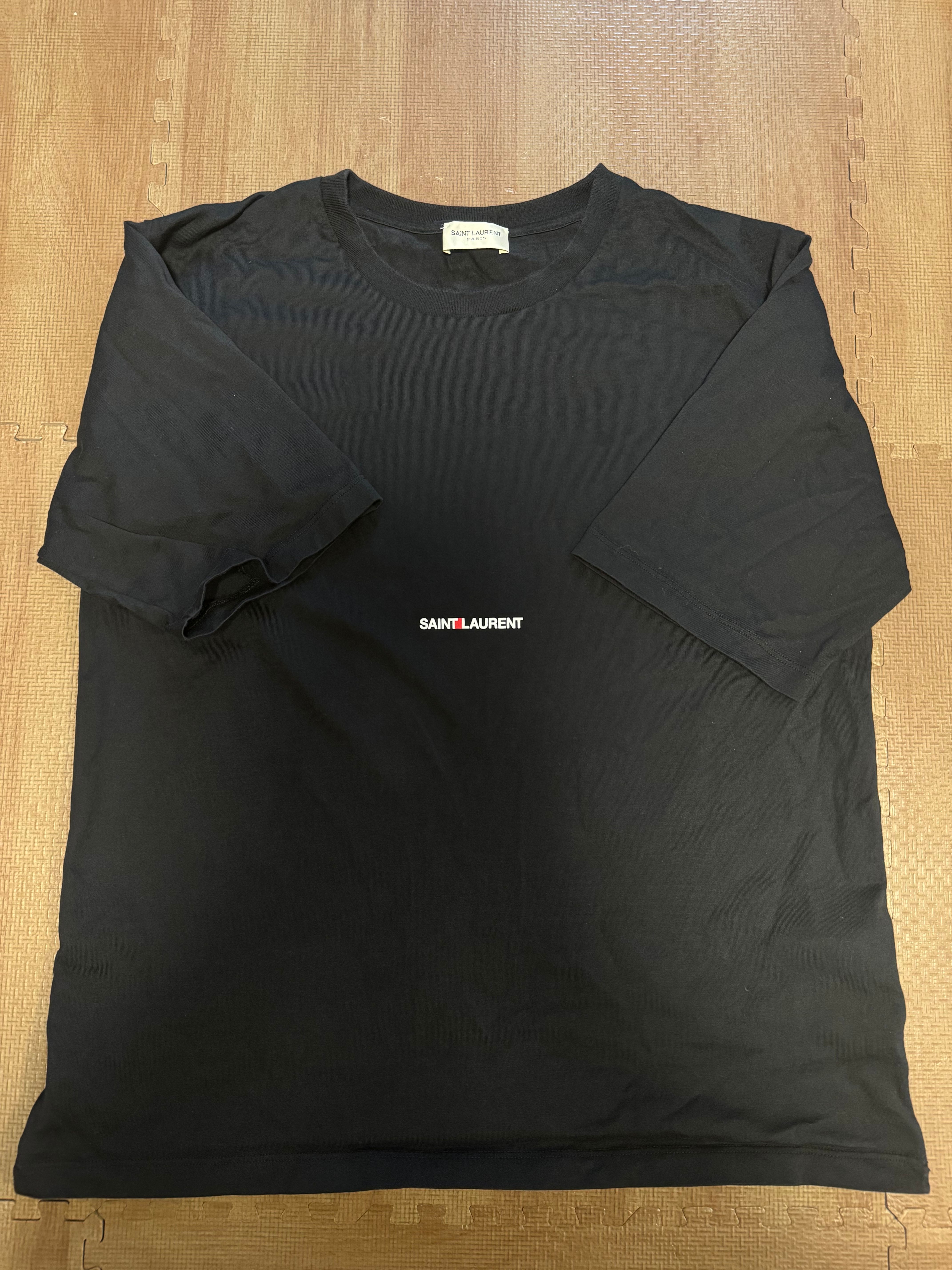 saint laurant ロゴT 