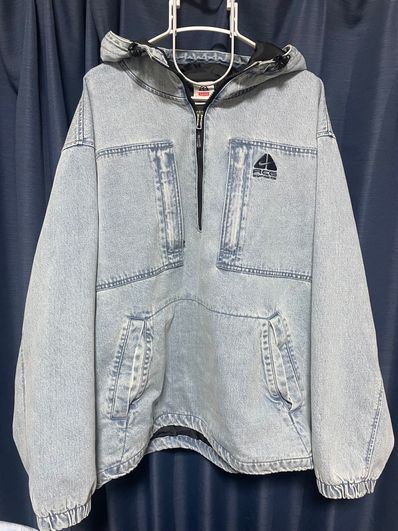 Supreme Nike ACG Denim Pullover "Washed Blue"