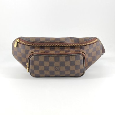 LOUIS VUITTON(ルイ・ヴィトン) ダミエ バムバッグ メルヴィール N51172 ウエストバッグ ブラウン